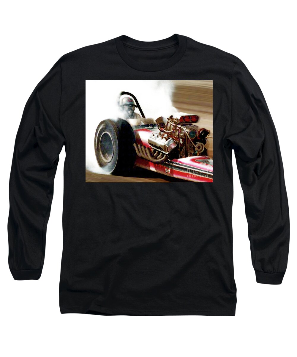 Top Fuel Long Sleeve T-Shirt featuring the photograph Top Fuel Nostalgia by Billy Knight