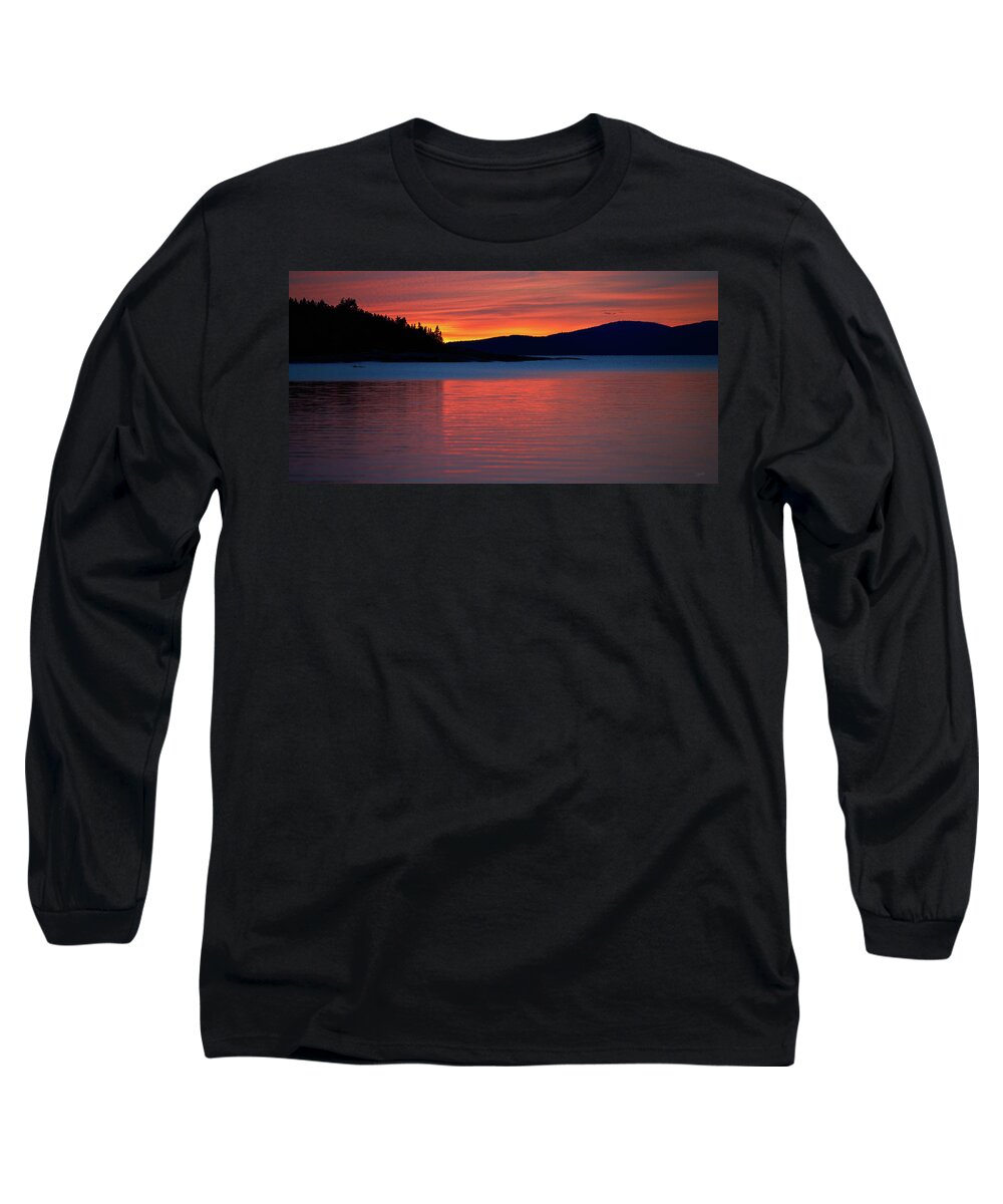 Lake Superior Long Sleeve T-Shirt featuring the photograph Upended by Doug Gibbons