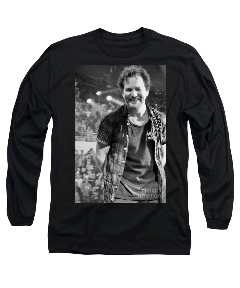 Pearl Jam Eddie Vedder Long Sleeve T-Shirt