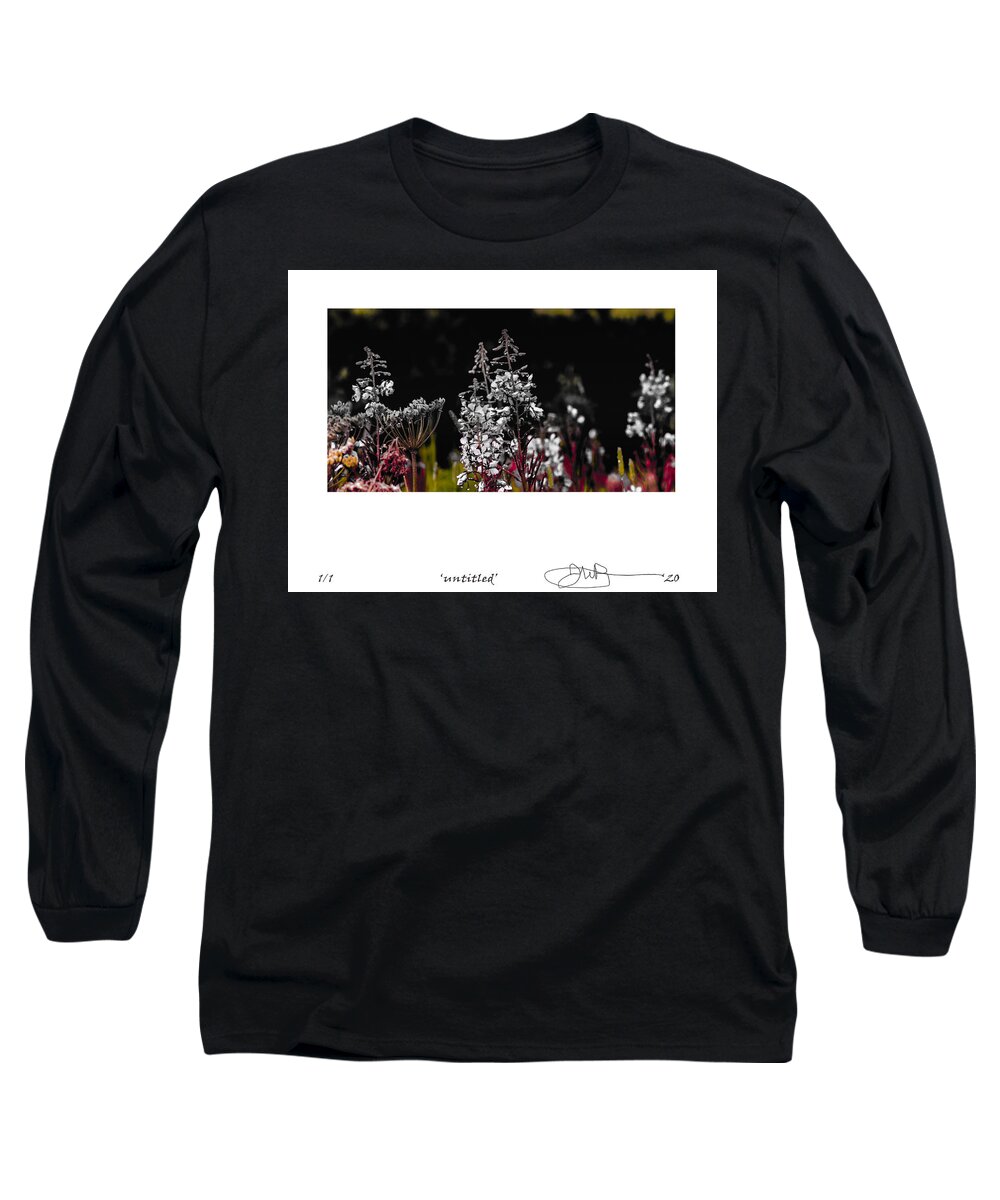 Signed Limited Edition Of 10 Long Sleeve T-Shirt featuring the digital art 18 by Jerald Blackstock