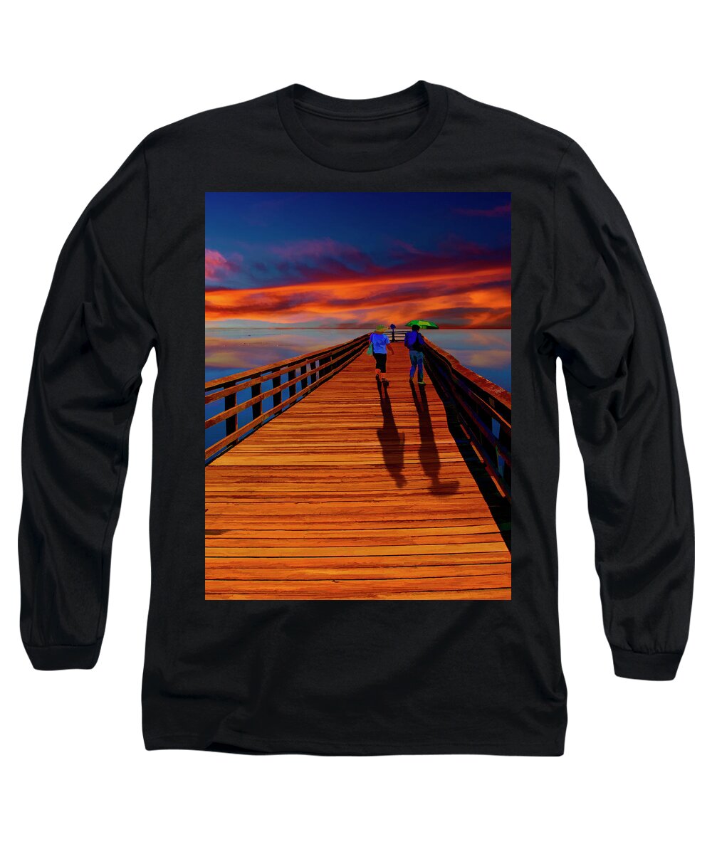 Photography Long Sleeve T-Shirt featuring the photograph Old Friends #2 by Paul Wear