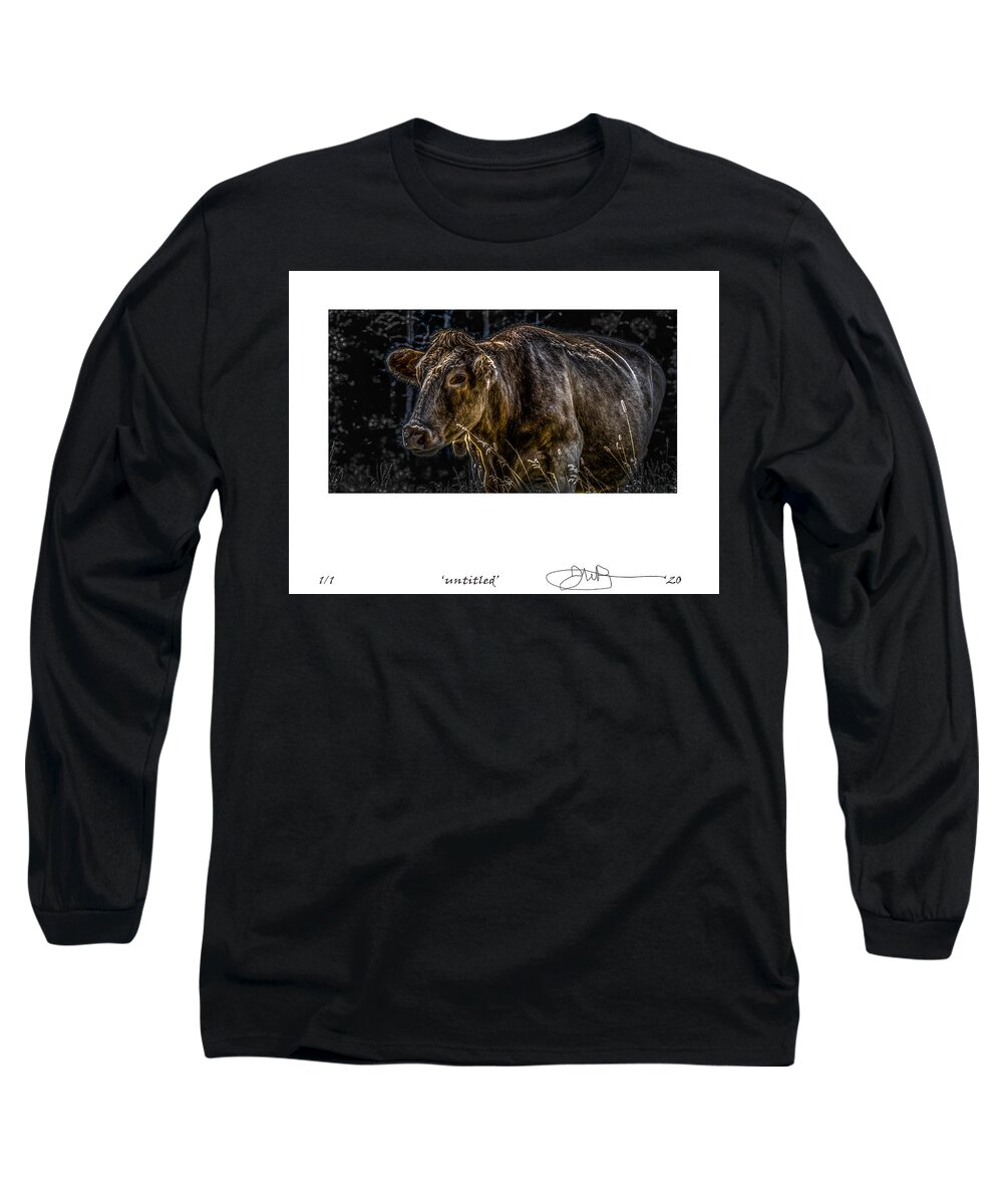 Signed Limited Edition Of 10 Long Sleeve T-Shirt featuring the digital art 23 by Jerald Blackstock