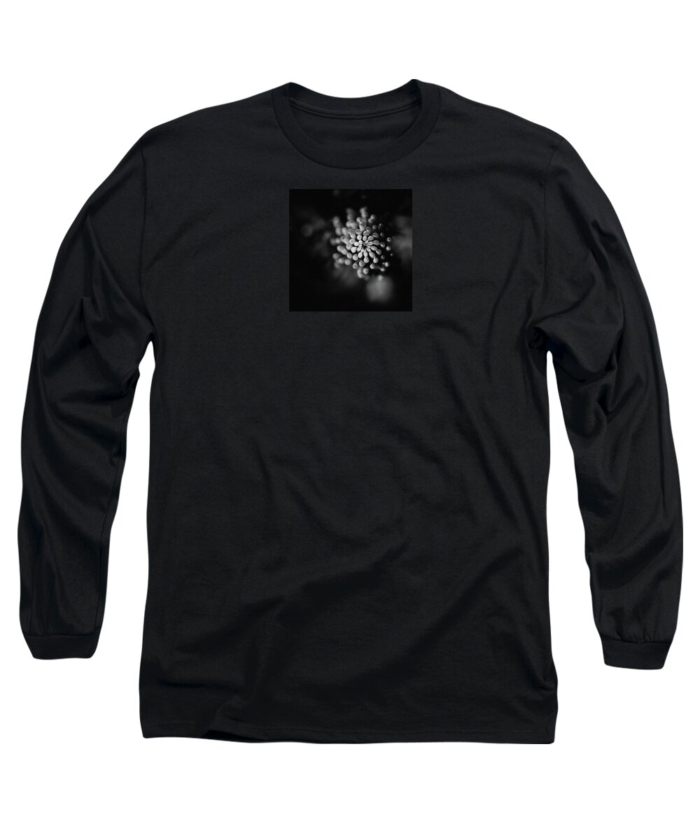 Macro Long Sleeve T-Shirt featuring the photograph Abstract Flower by Martin Vorel Minimalist Photography