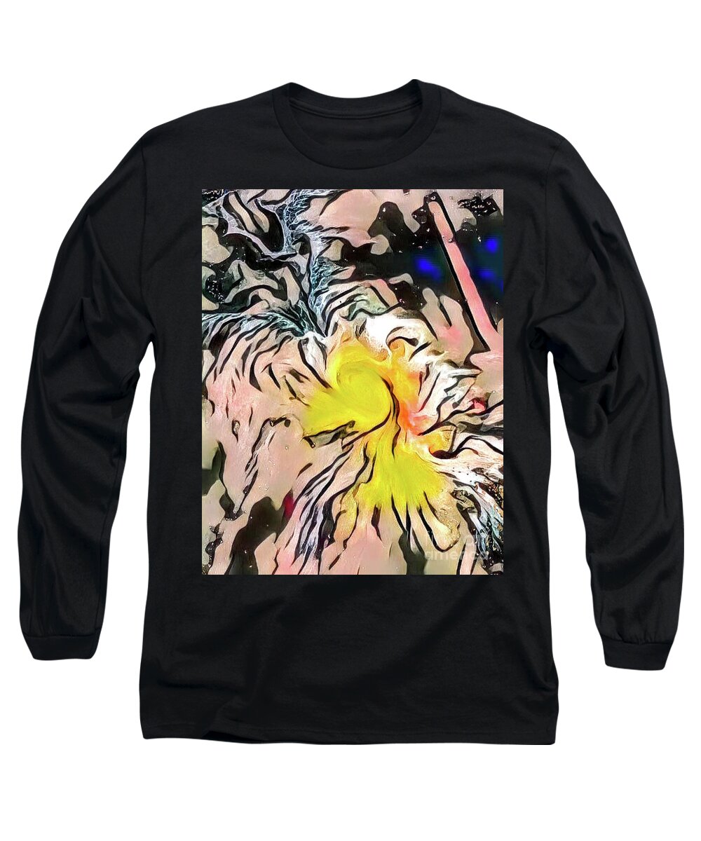 Paint Long Sleeve T-Shirt featuring the digital art Ancient Lessons by Yvonne Padmos