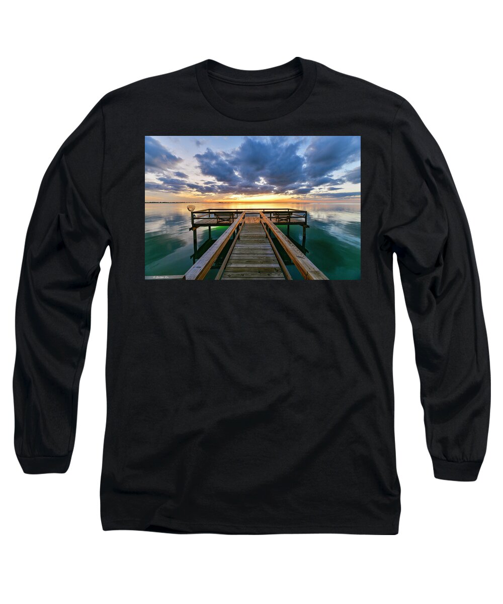 Copano Long Sleeve T-Shirt featuring the photograph Before the Cold Front by Christopher Rice