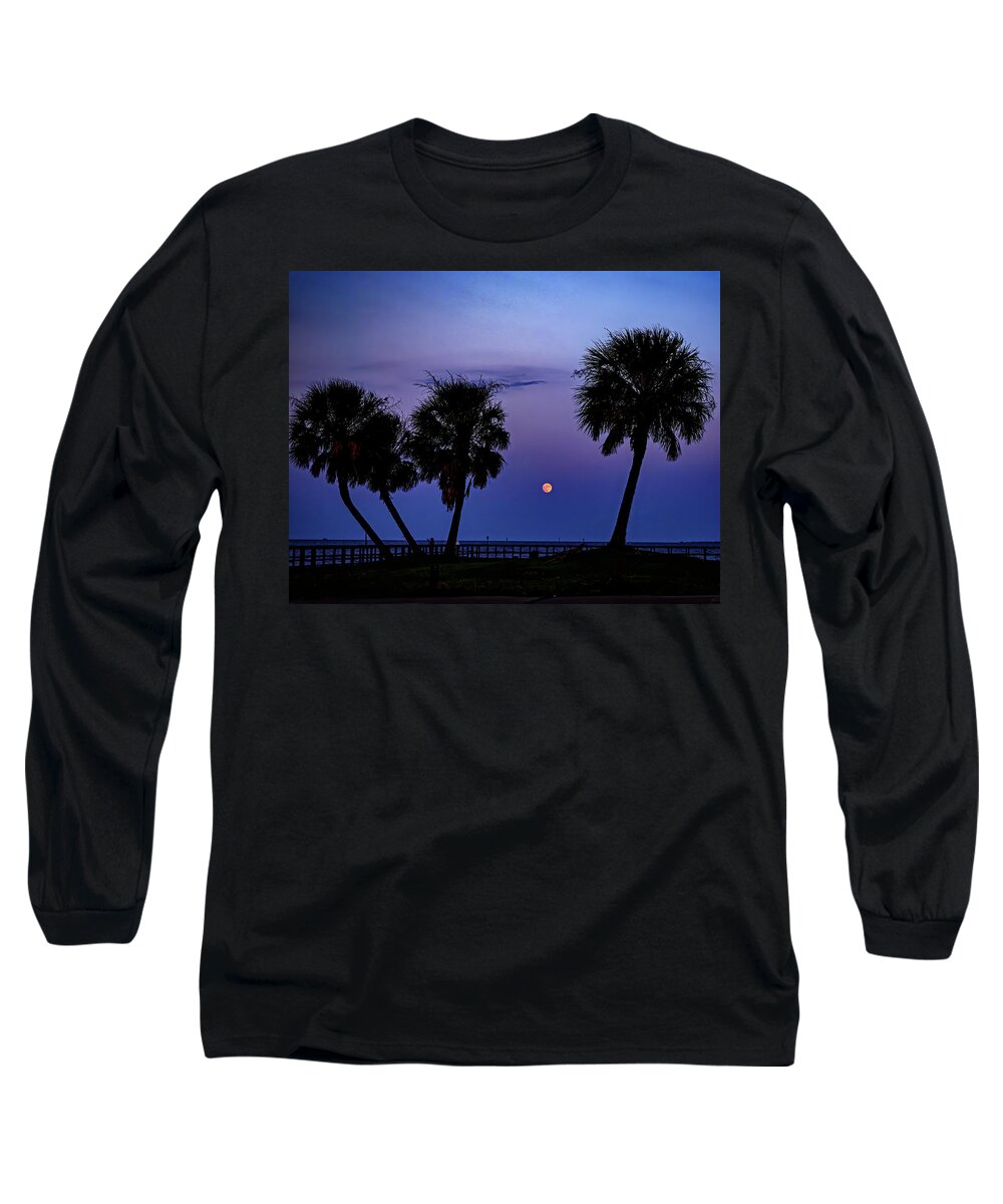 Blue Long Sleeve T-Shirt featuring the photograph Blue Moment by Jerry Connally