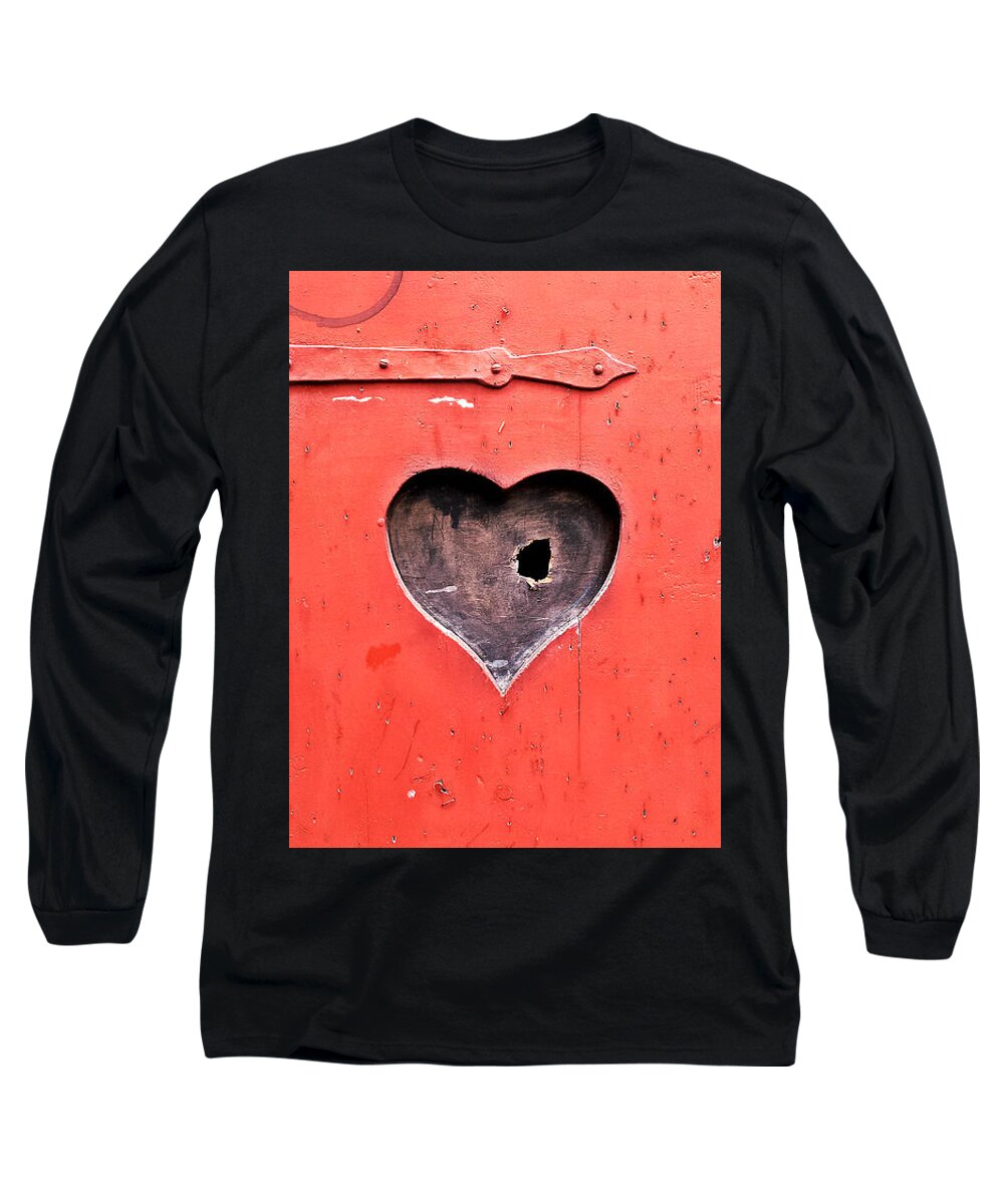 Photo Long Sleeve T-Shirt featuring the photograph Broken Heart by Tanja Leuenberger