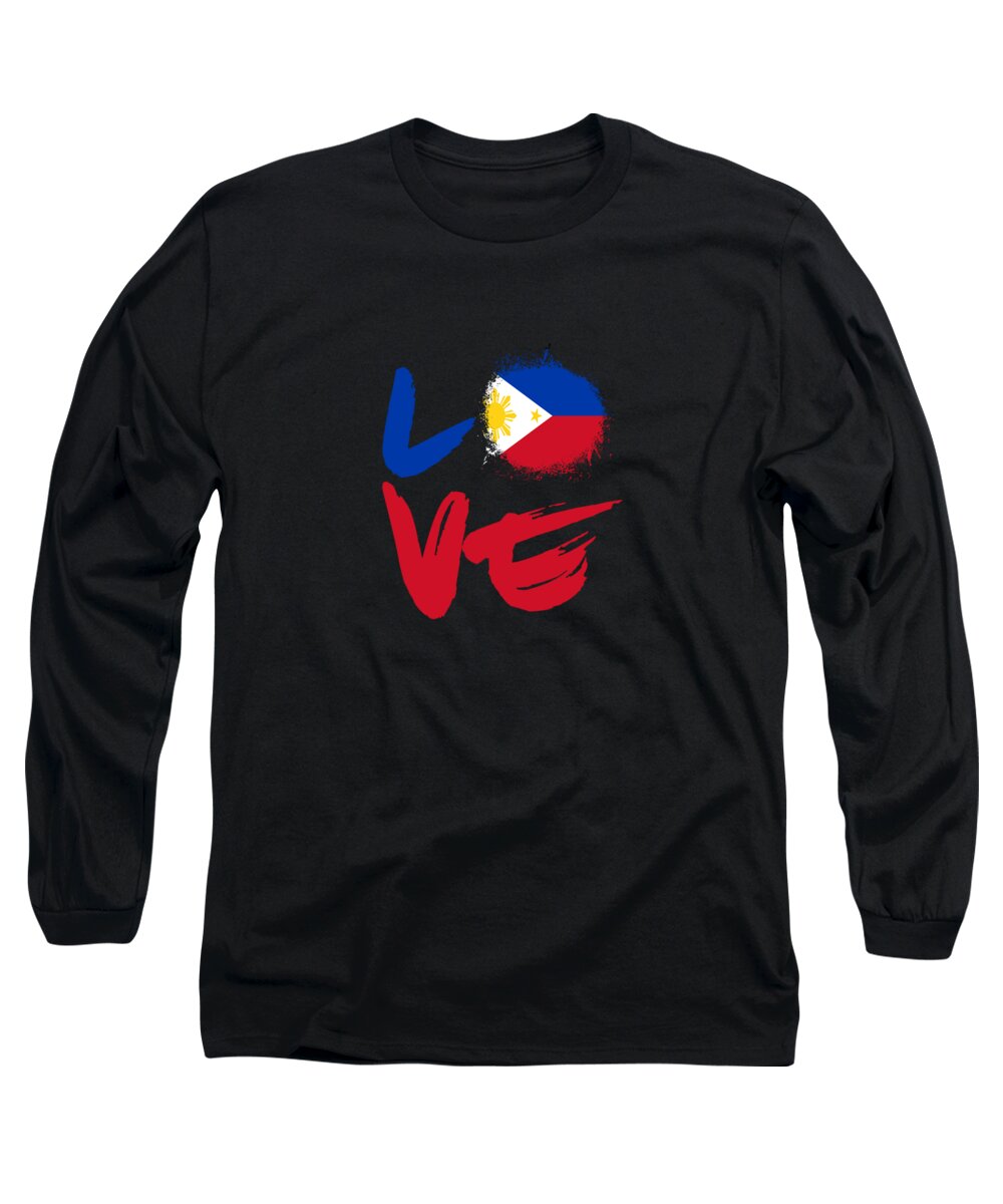 Filipino Famous Philippine Flag Pinay Pinoy T-Shirt 