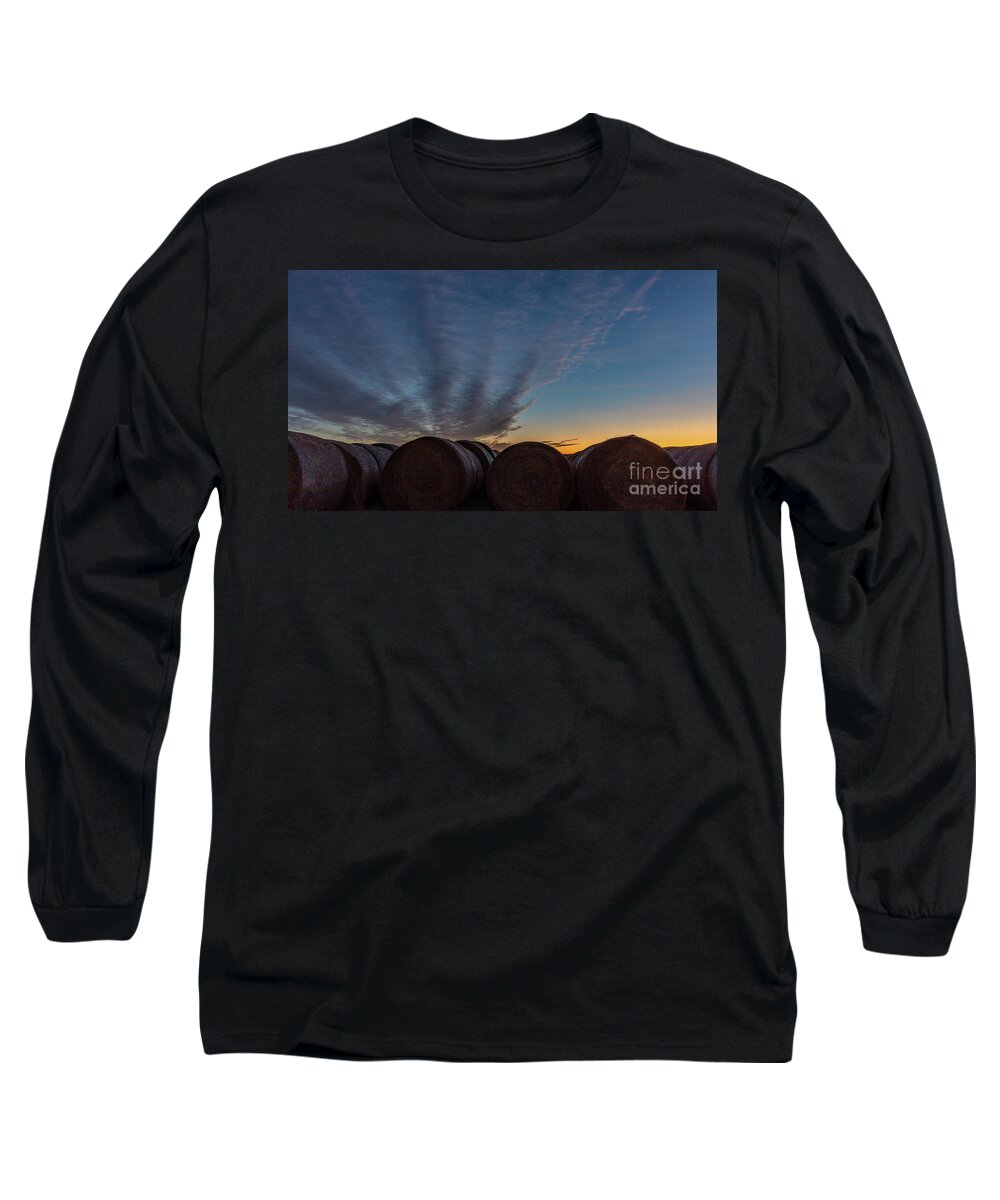 Landscape Long Sleeve T-Shirt featuring the photograph Country Sunrise by Seth Betterly
