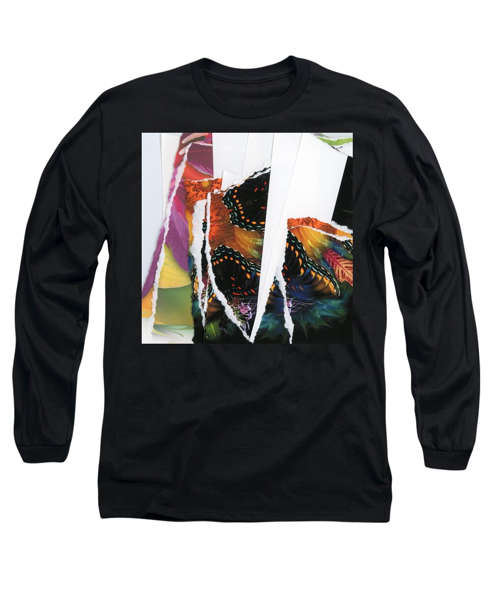 Black Long Sleeve T-Shirt featuring the photograph Ink And Paper 1 by Bruce Frank