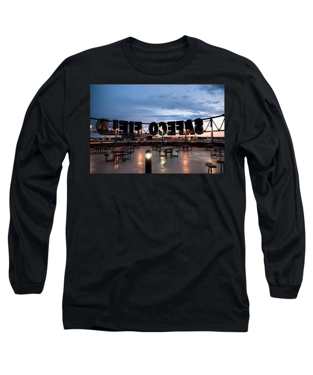 Seattle Long Sleeve T-Shirt featuring the photograph Safeco Field by Paul Plaine
