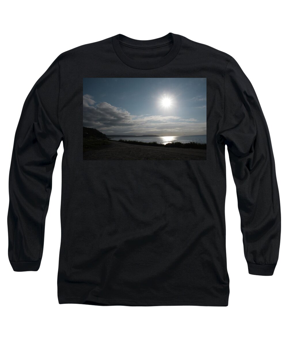 Partridge Island Long Sleeve T-Shirt featuring the photograph Skyscape Partridge Beach-3 by Alan Norsworthy