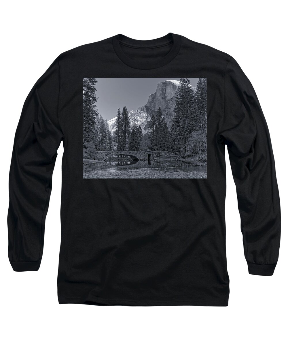 Landscape Long Sleeve T-Shirt featuring the photograph Stoneman Bridge - Yosemite by Tony Crehan