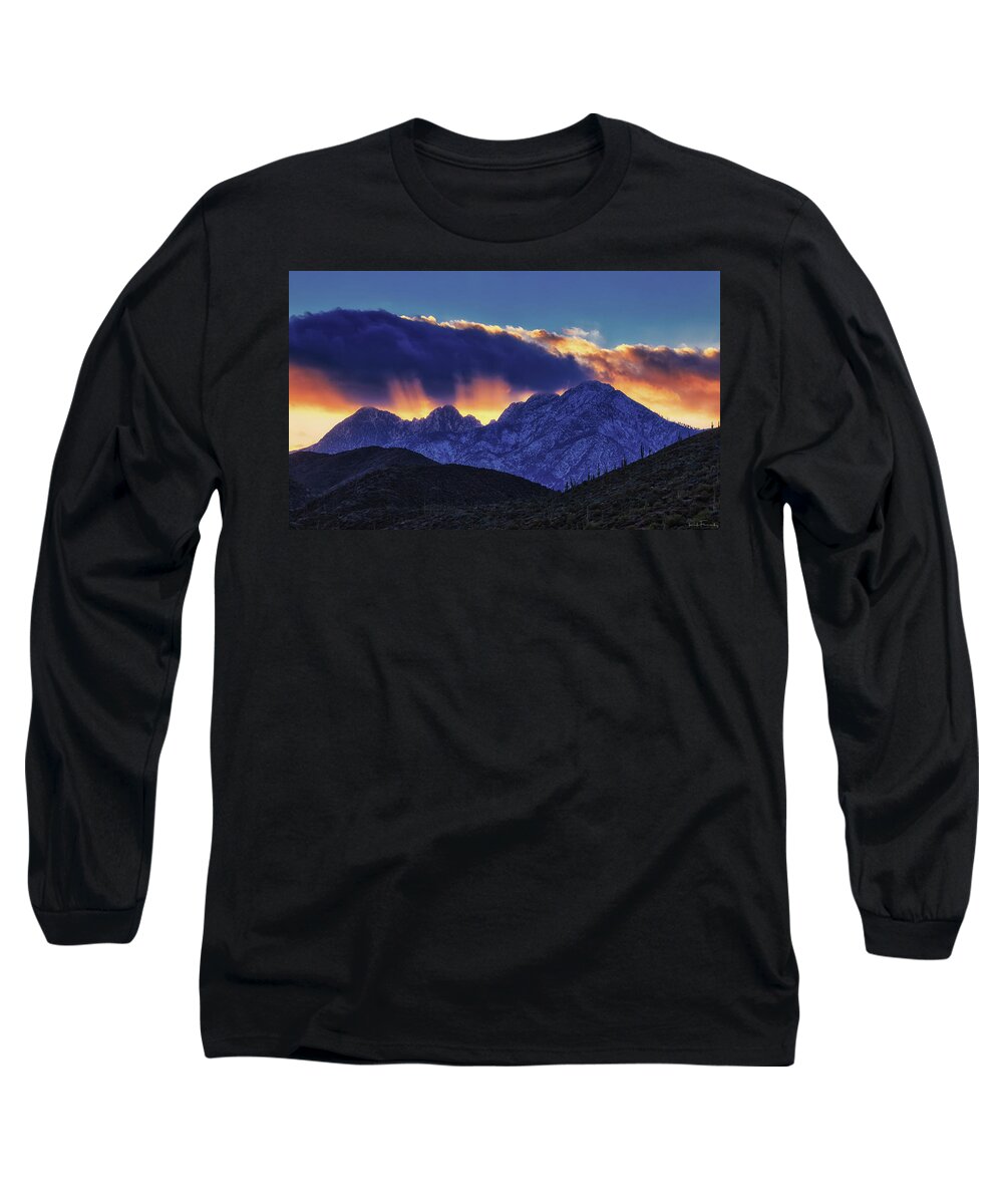 American Southwest Long Sleeve T-Shirt featuring the photograph Sudden Splendor by Rick Furmanek