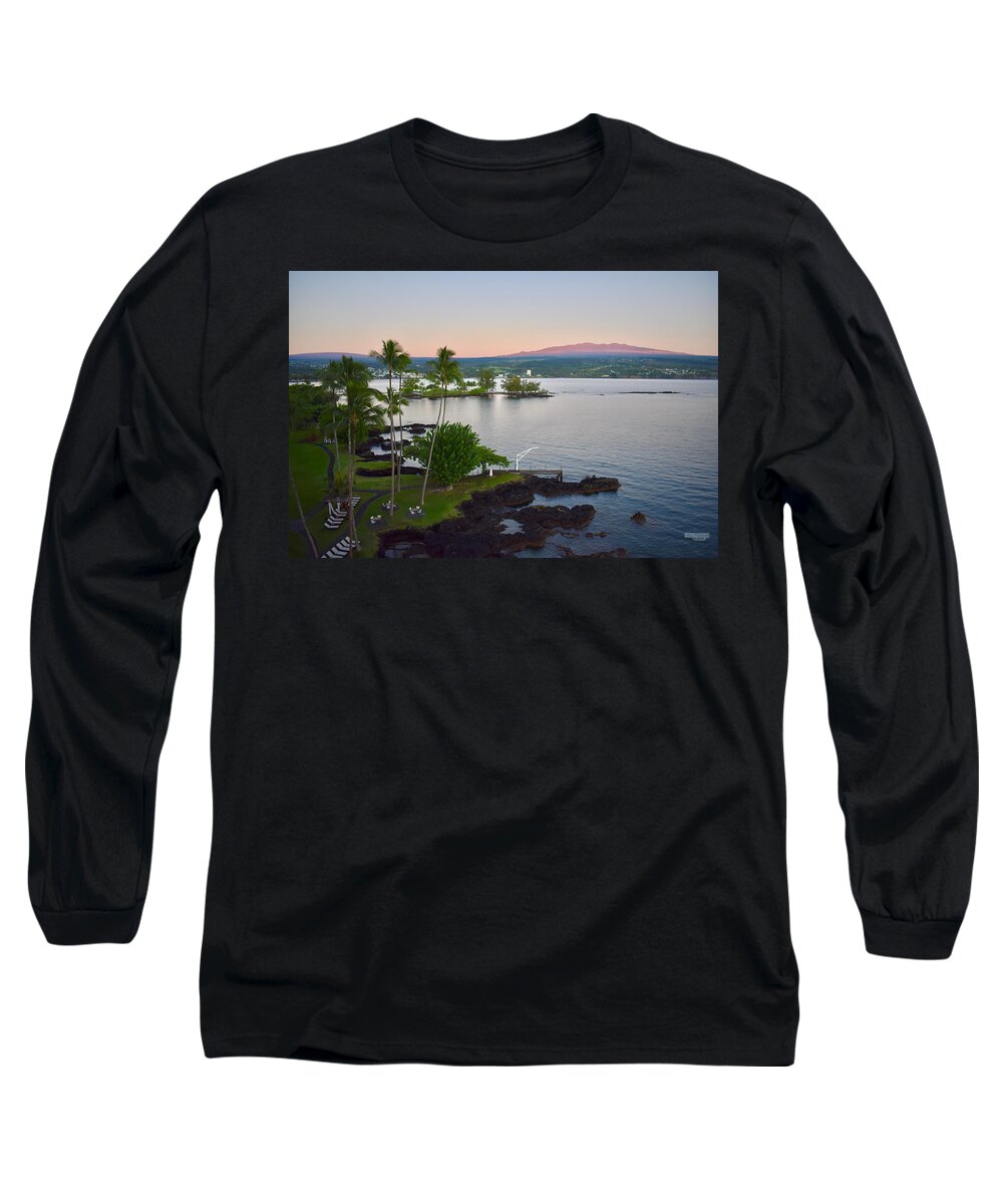 Garyfrichards Long Sleeve T-Shirt featuring the photograph Sunrise On Hawaii Big Island by Gary F Richards