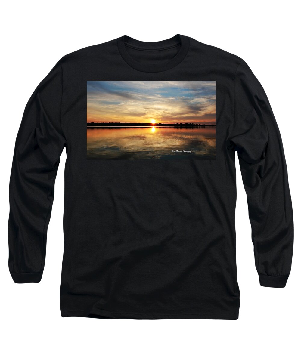 Sunset Long Sleeve T-Shirt featuring the photograph Sweet Dreams Sunset by Mary Walchuck