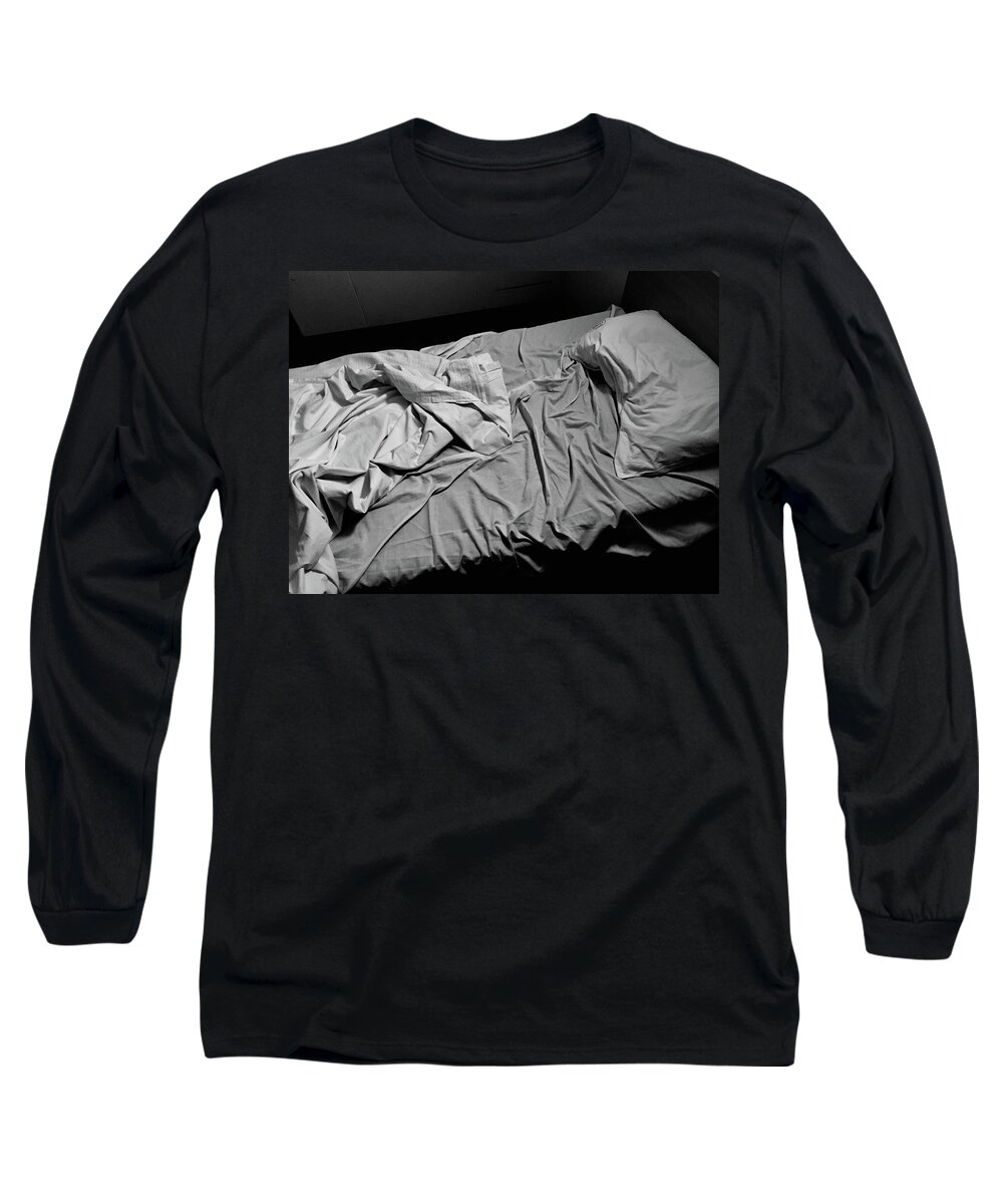 Bed Long Sleeve T-Shirt featuring the photograph The Bed by Neil R Finlay