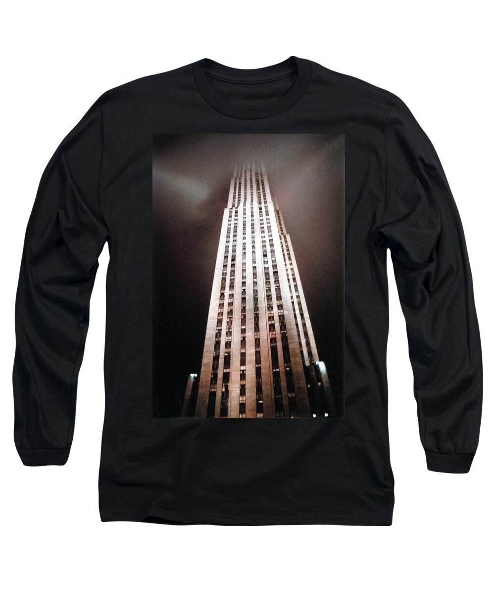Buildings Long Sleeve T-Shirt featuring the photograph Vanishing point by Tom Conway