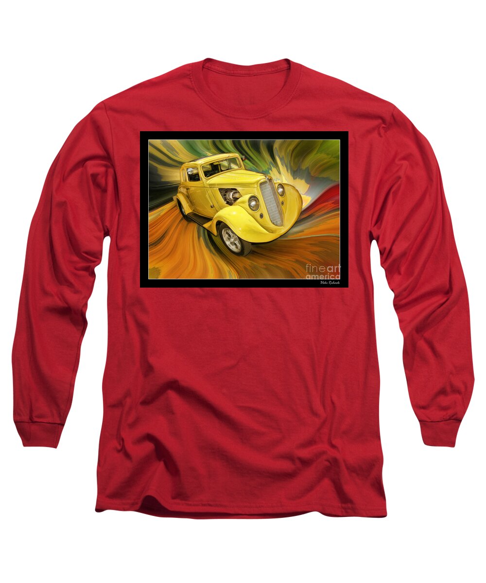 1936 Willys Long Sleeve T-Shirt featuring the photograph 1936 Willys by Blake Richards