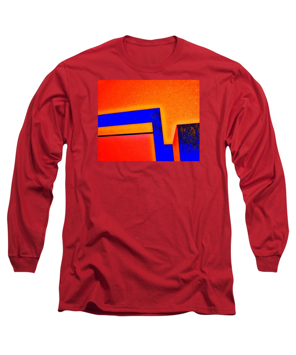 Manhattan Long Sleeve T-Shirt featuring the painting Manhattan Nocturne 66 by Bill OConnor