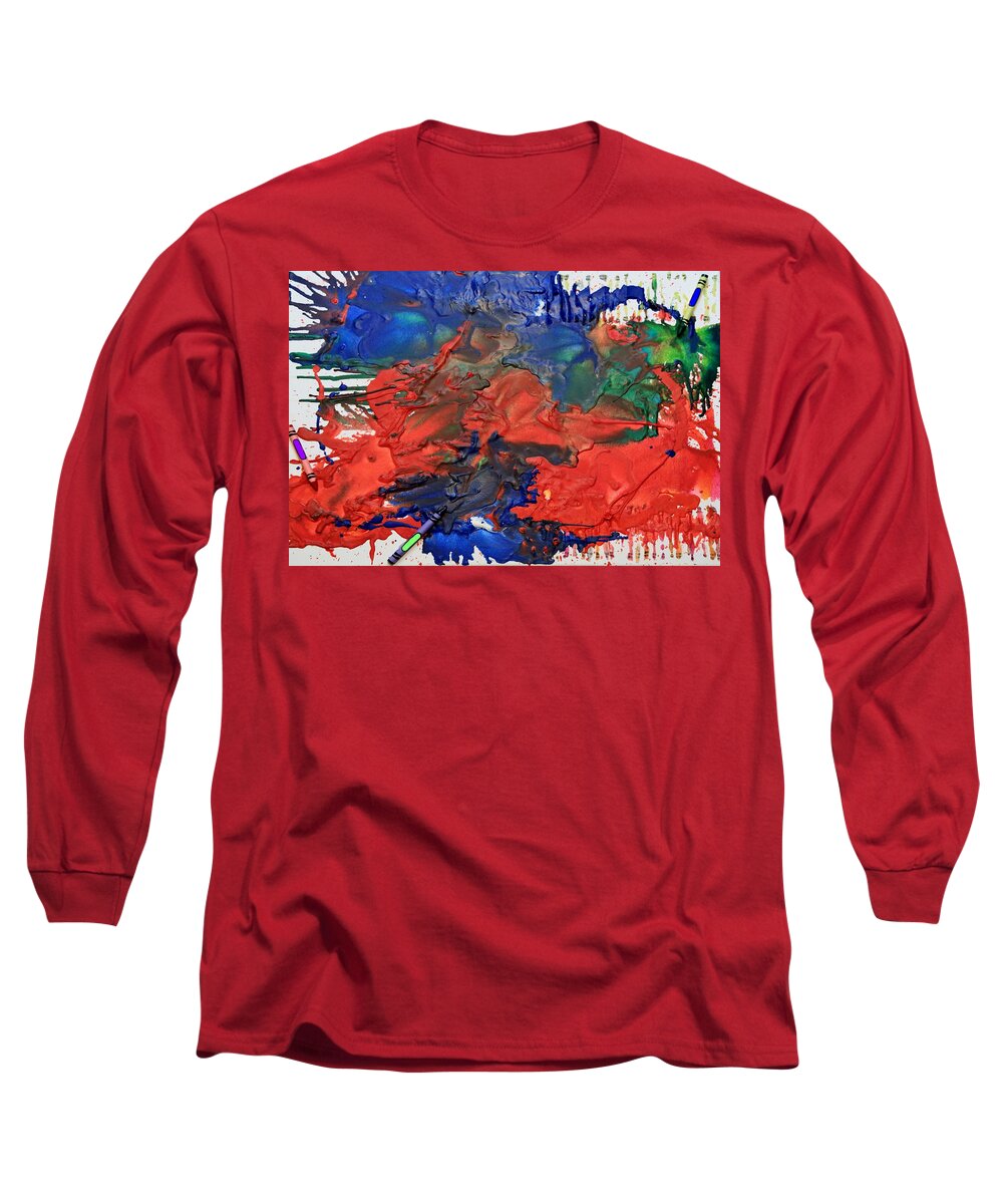 Colors Long Sleeve T-Shirt featuring the photograph Coloring Book by Donald J Gray