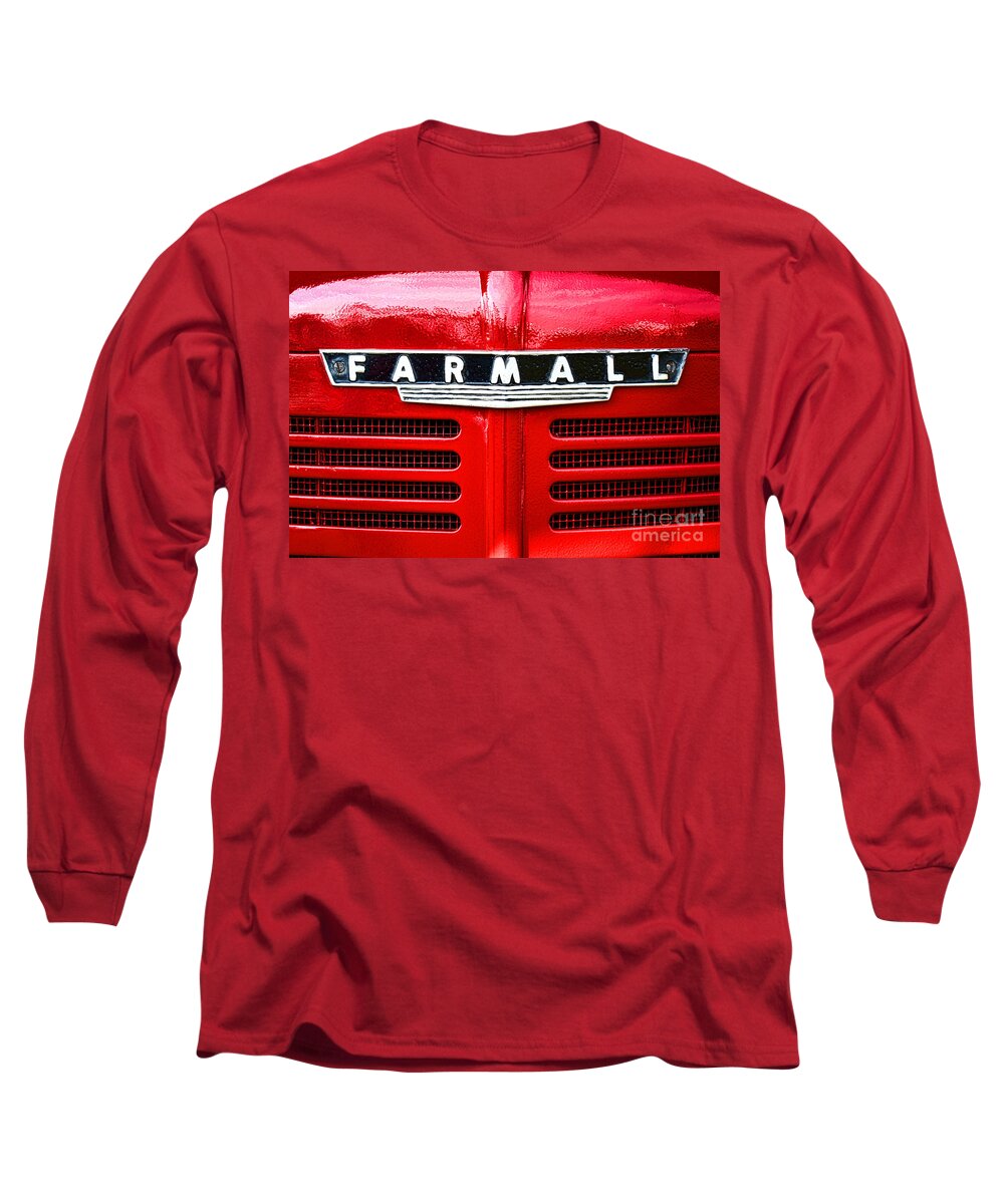 Farmall Long Sleeve T-Shirt featuring the photograph Farmall by Olivier Le Queinec
