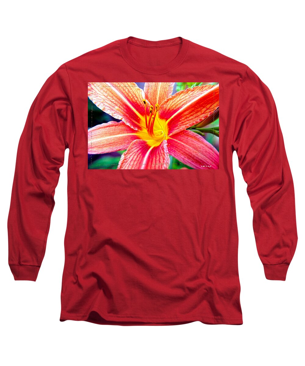 Lily's Photographs Long Sleeve T-Shirt featuring the photograph Just another Day Lilly by Mayhem Mediums