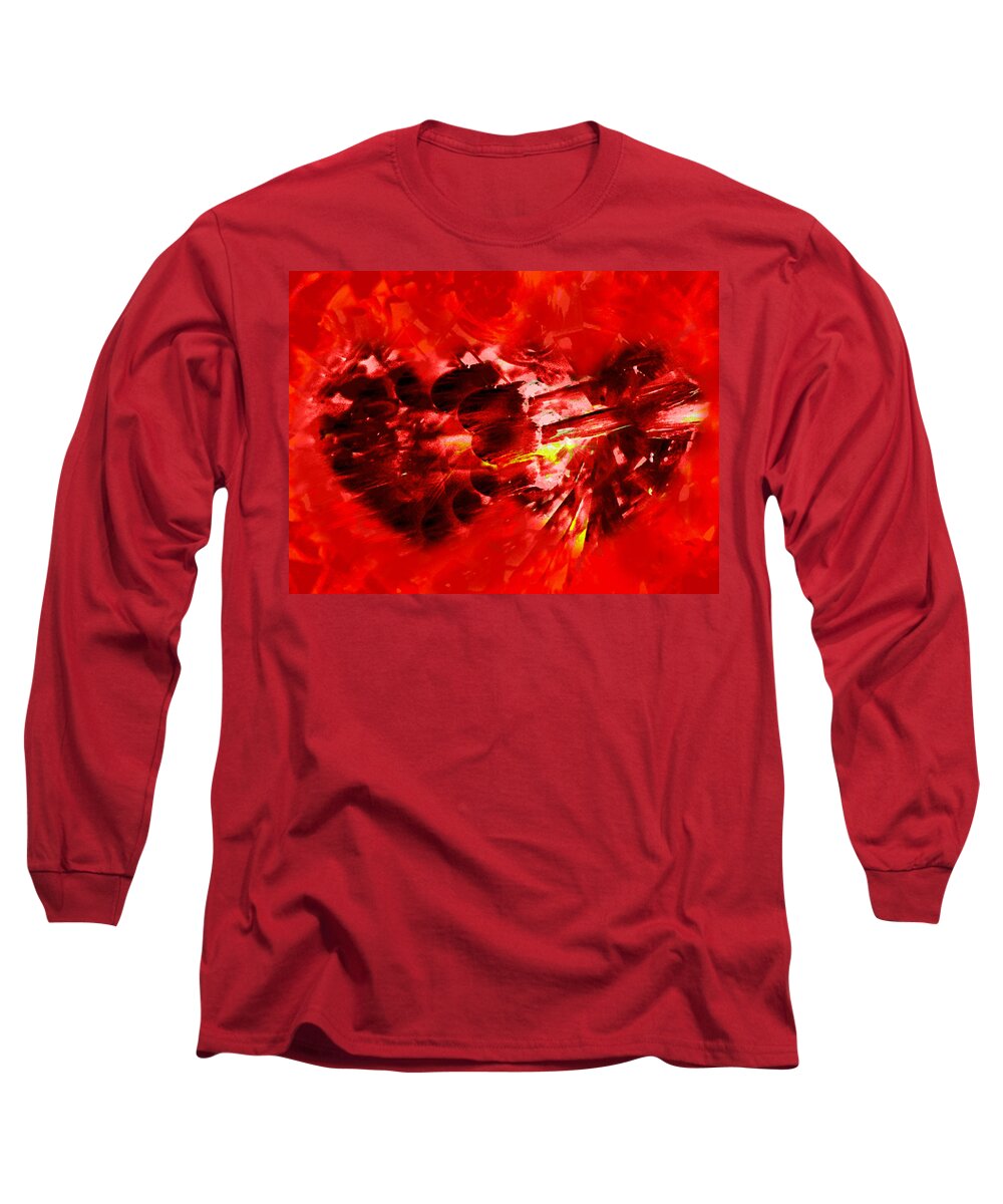 Love Long Sleeve T-Shirt featuring the photograph Love Opening by Kathy Bassett