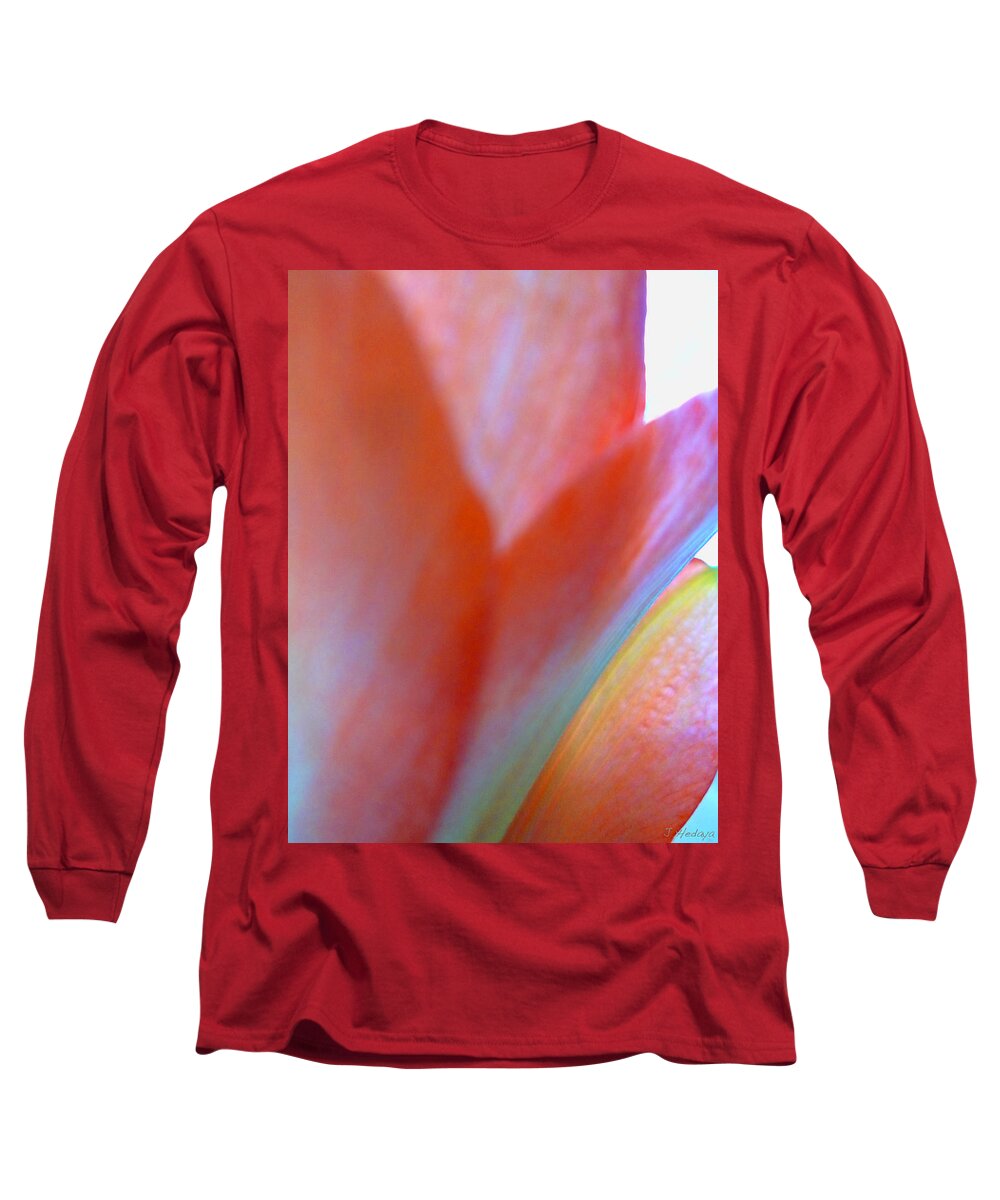  Long Sleeve T-Shirt featuring the photograph Pastel Petals by Joseph Hedaya