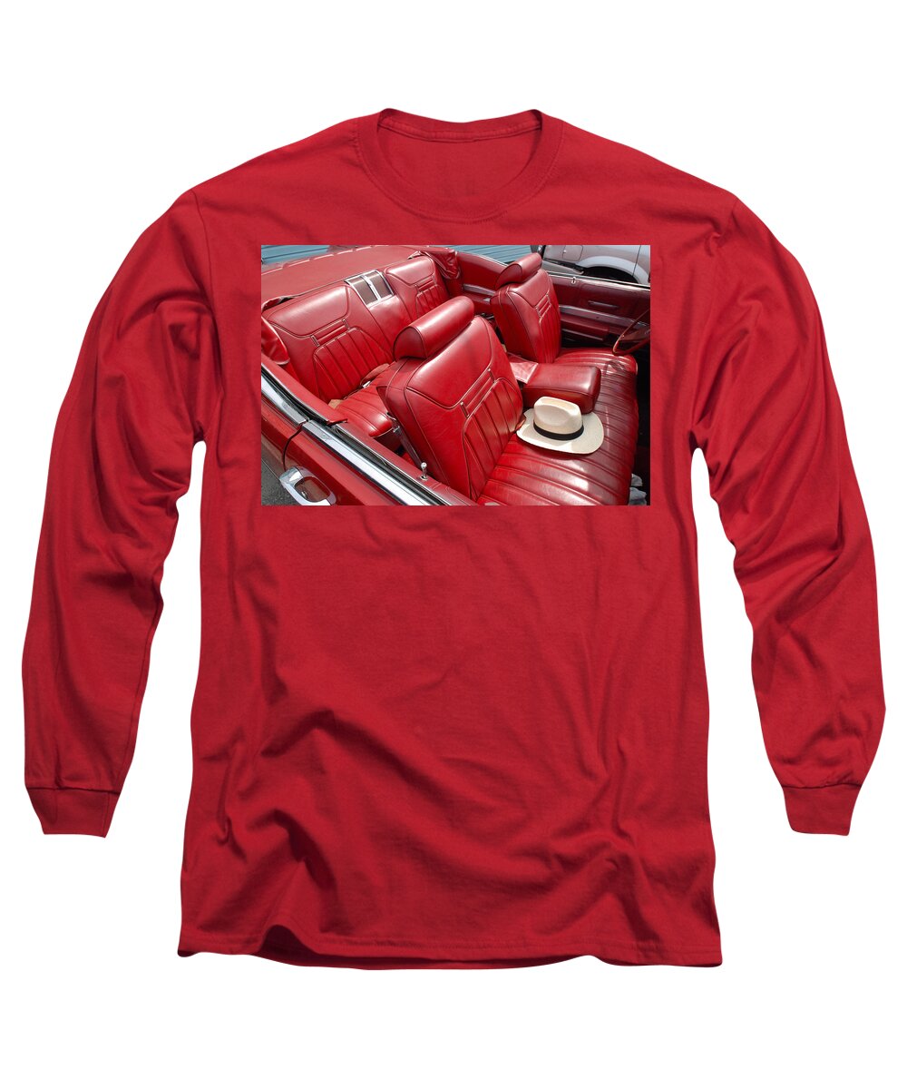 Automobiles Long Sleeve T-Shirt featuring the photograph Sixties Style by John Schneider