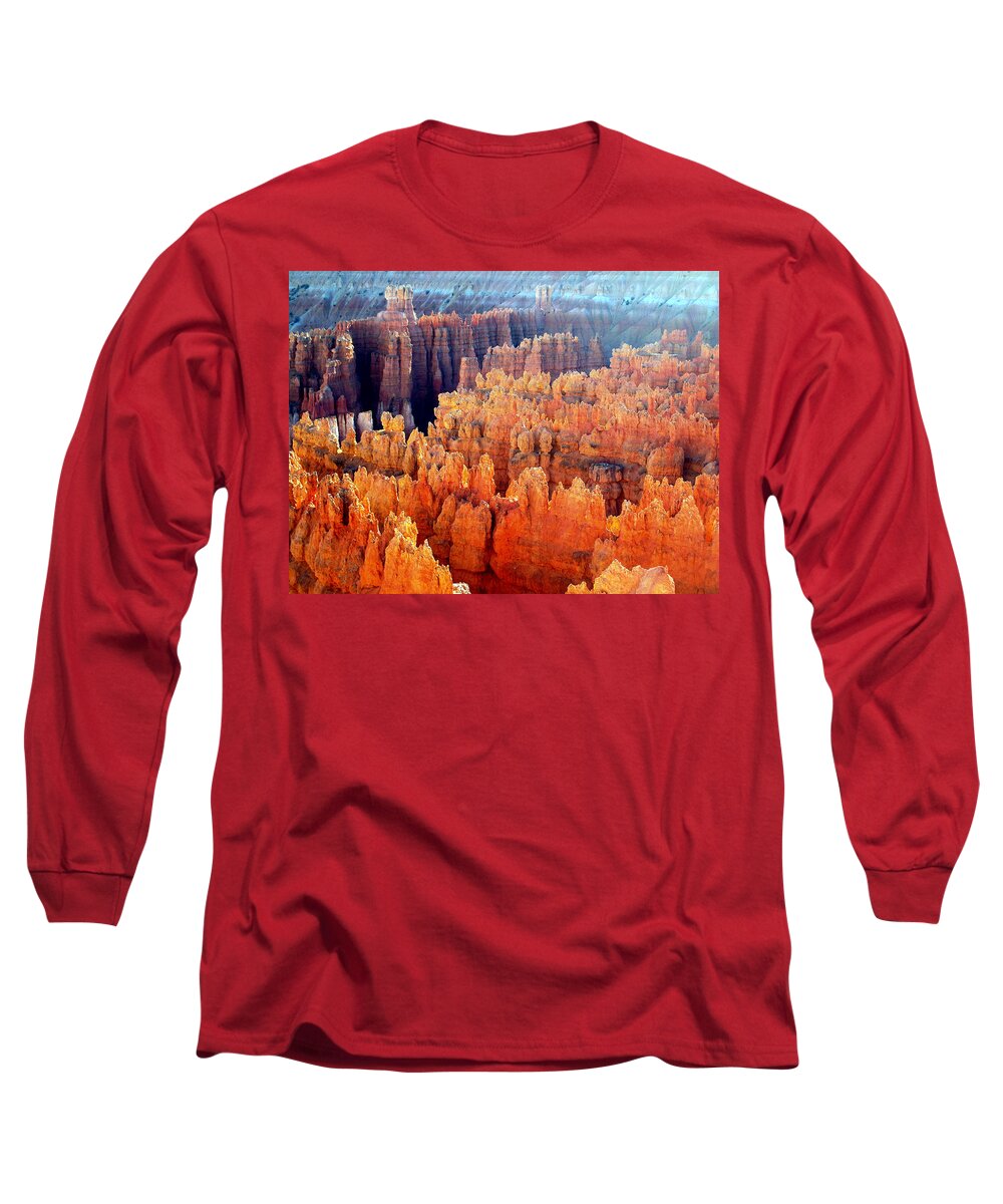 Sunrise Long Sleeve T-Shirt featuring the photograph Sunrise at Bryce Canyon by Tranquil Light Photography