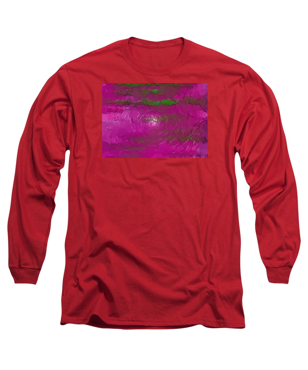 Textured Long Sleeve T-Shirt featuring the digital art Erexon by Jeff Iverson