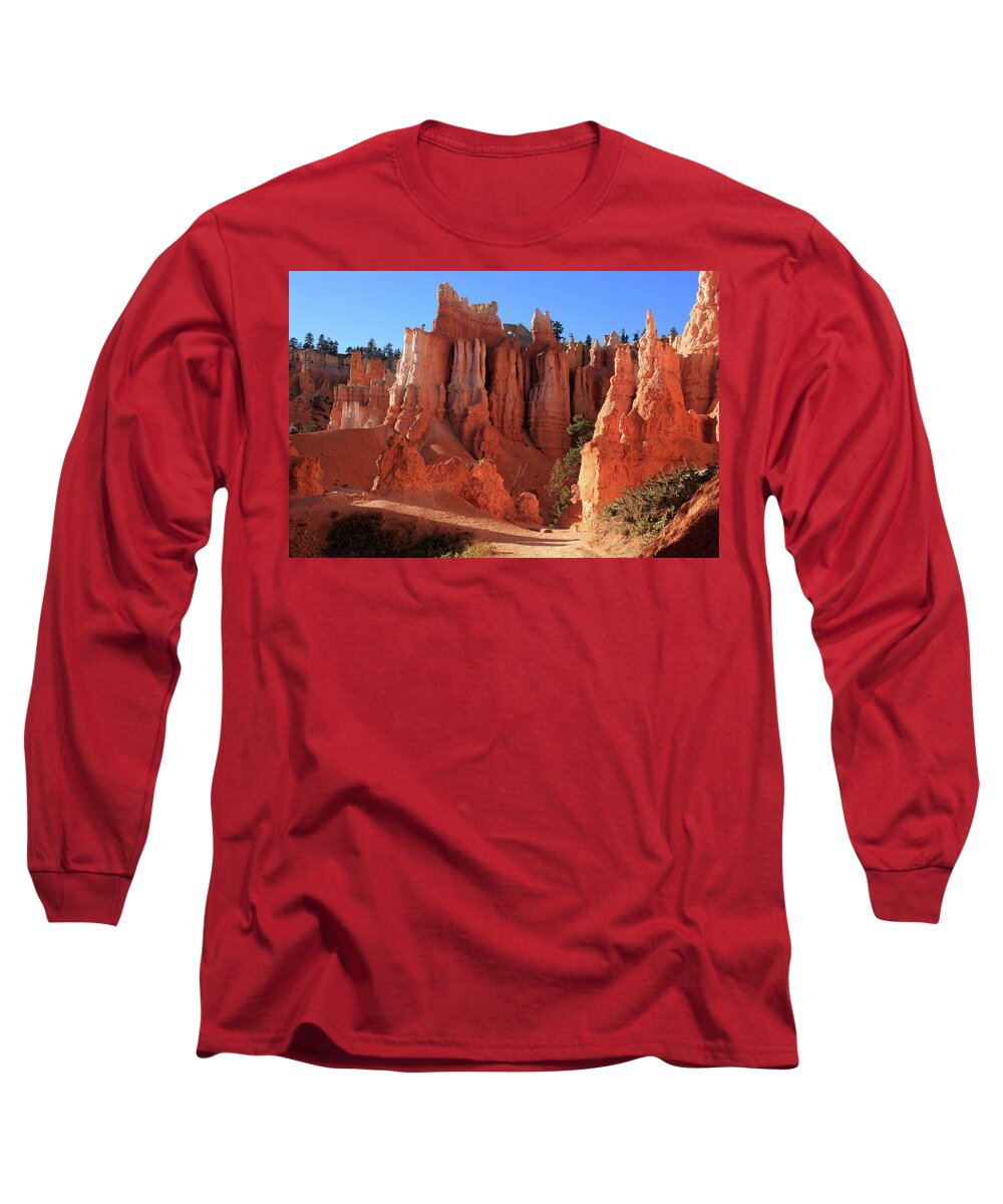 Bryce Canyon Long Sleeve T-Shirt featuring the photograph Bryce Canyon National Park, Utah by Aidan Moran