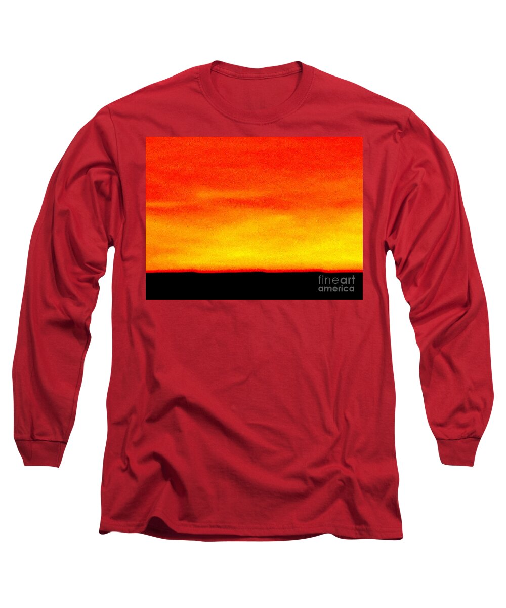 Horizon Long Sleeve T-Shirt featuring the photograph Horizon #1 by Tim Townsend
