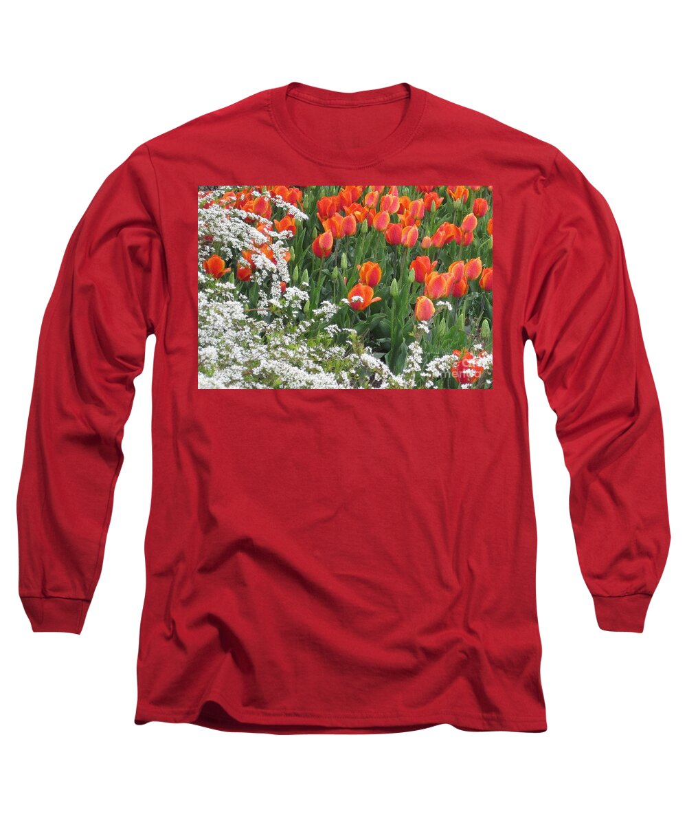 Photography Long Sleeve T-Shirt featuring the photograph A Mix of Color by Kathie Chicoine