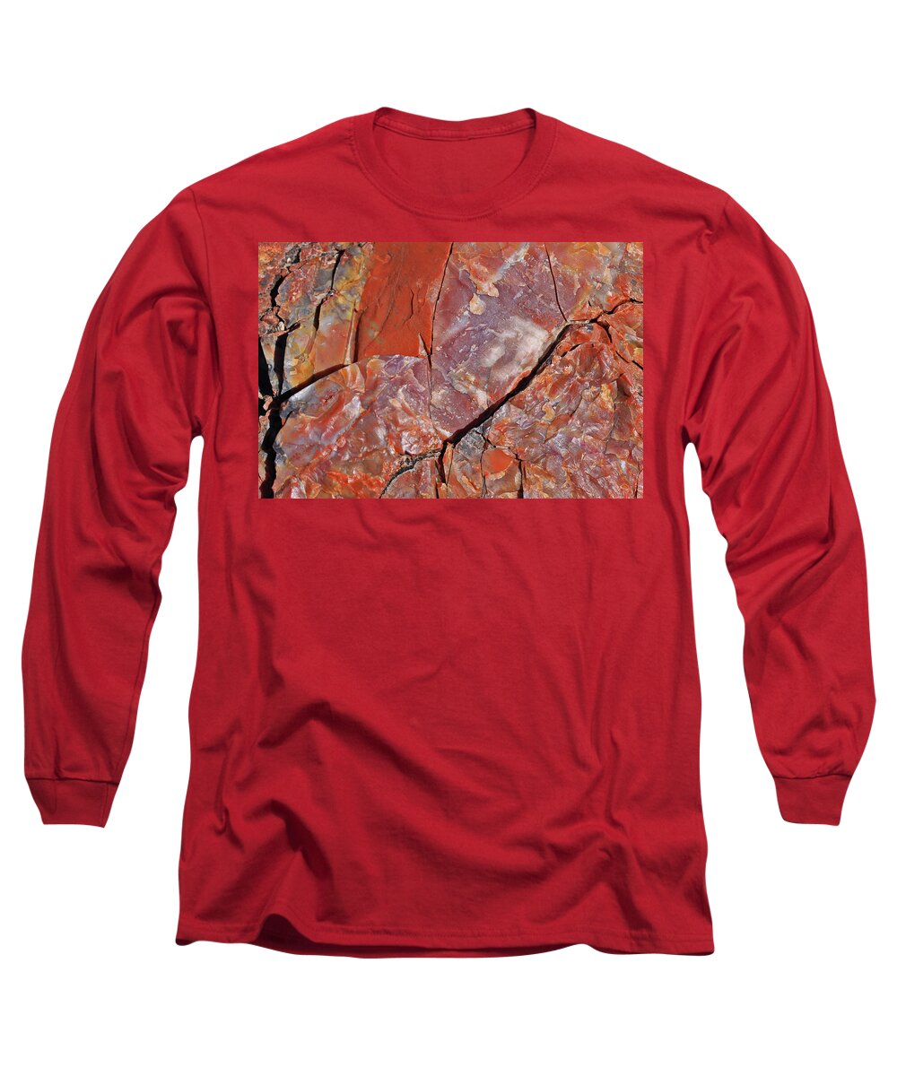 Arizona Long Sleeve T-Shirt featuring the photograph A Slice of Time by Gary Kaylor