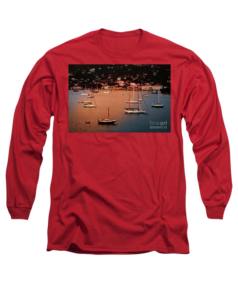 Charlotte Amalie Long Sleeve T-Shirt featuring the photograph Charlotte Amalie, St. Thomas by Jarrod Erbe