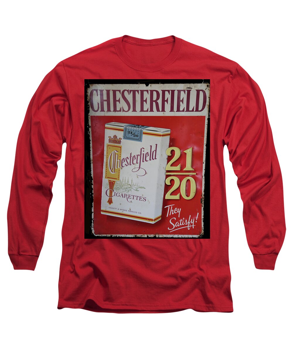 Chesterfield Long Sleeve T-Shirt featuring the photograph Chesterfield by Imagery-at- Work