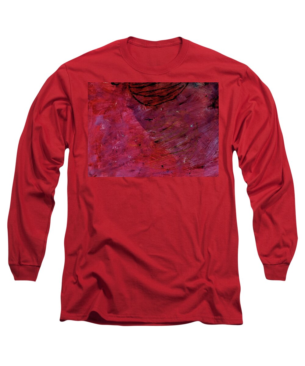  Long Sleeve T-Shirt featuring the painting Complementary Colors by Abigail White