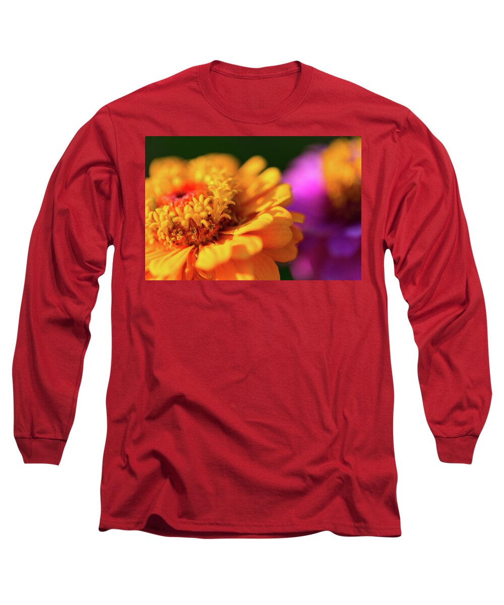 Dof Long Sleeve T-Shirt featuring the photograph Cosmos by SR Green