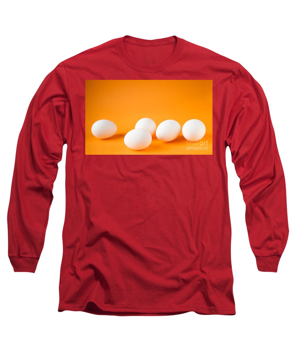 Egg Long Sleeve T-Shirt featuring the photograph Eggs by Kati Finell