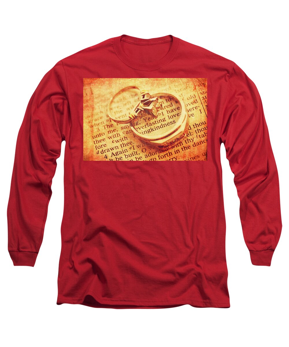 Wedding Long Sleeve T-Shirt featuring the photograph Everlasting Love by Trina Ansel