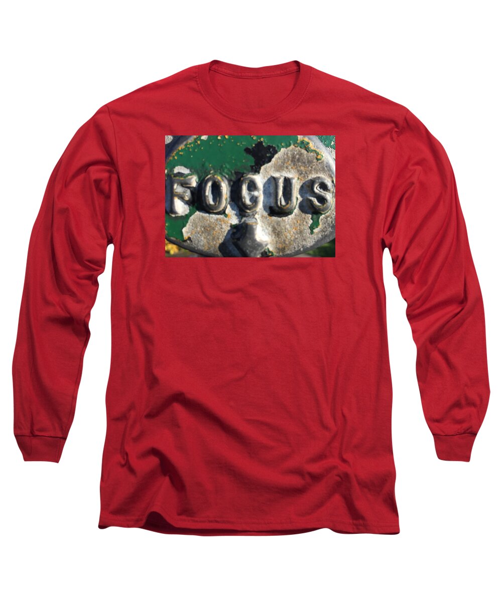 Focus Long Sleeve T-Shirt featuring the photograph Focus One by Sara Young
