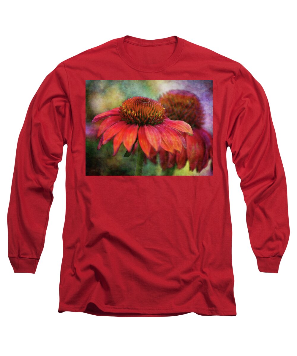 Impressionist Long Sleeve T-Shirt featuring the photograph Fondness 2751 IDP_2 by Steven Ward