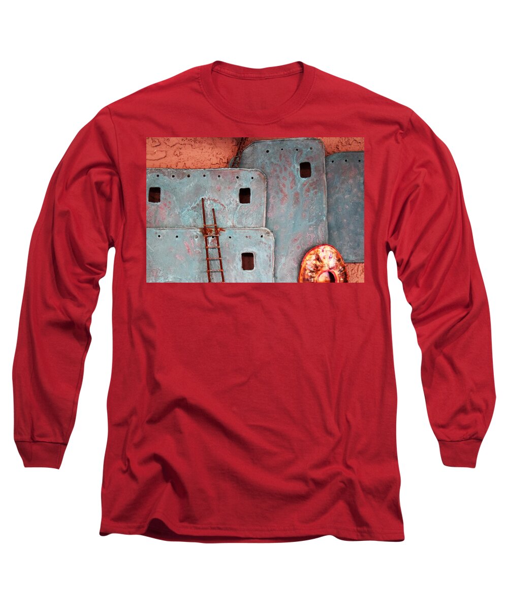 Changes Long Sleeve T-Shirt featuring the photograph Futuristic Pueblo by John Glass