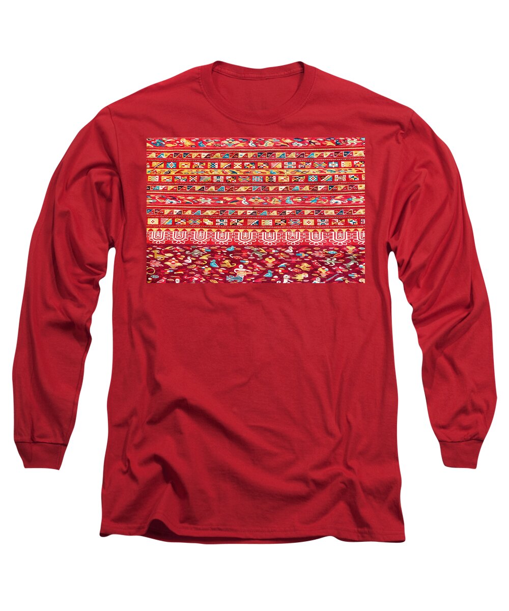 Bolivia Long Sleeve T-Shirt featuring the photograph Inkan Manta by SR Green