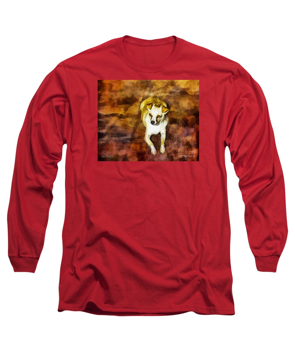 Dog Long Sleeve T-Shirt featuring the photograph Jasper by Rhonda Strickland