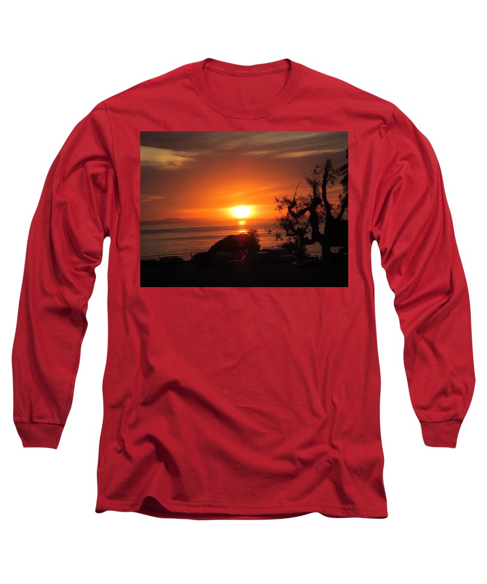 Laguna Beach Long Sleeve T-Shirt featuring the photograph Laguna Beach California Feb 2016 by Dan Twyman