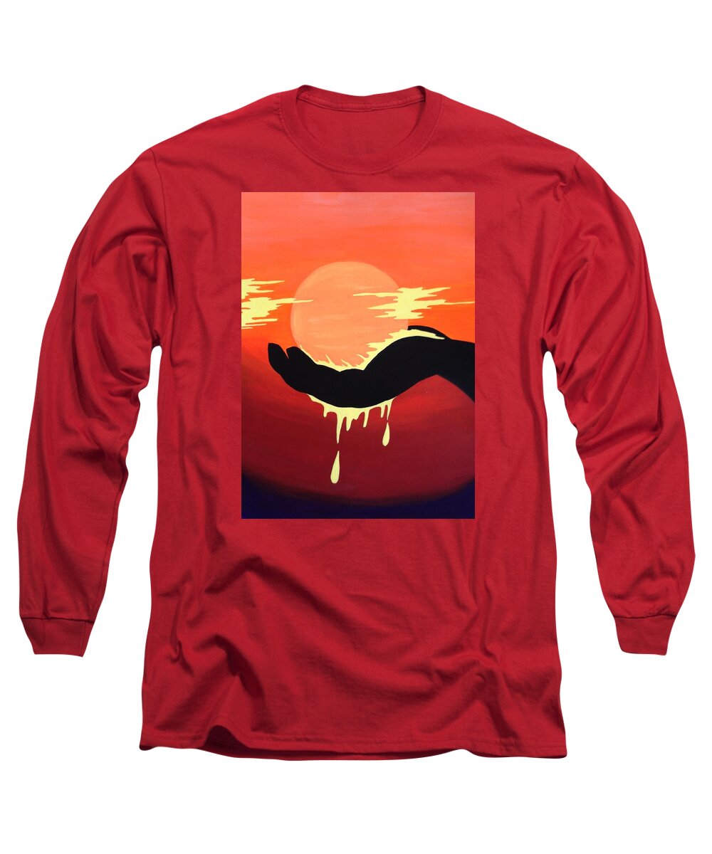 Sun Long Sleeve T-Shirt featuring the photograph Light of My Life by Annie Walczyk