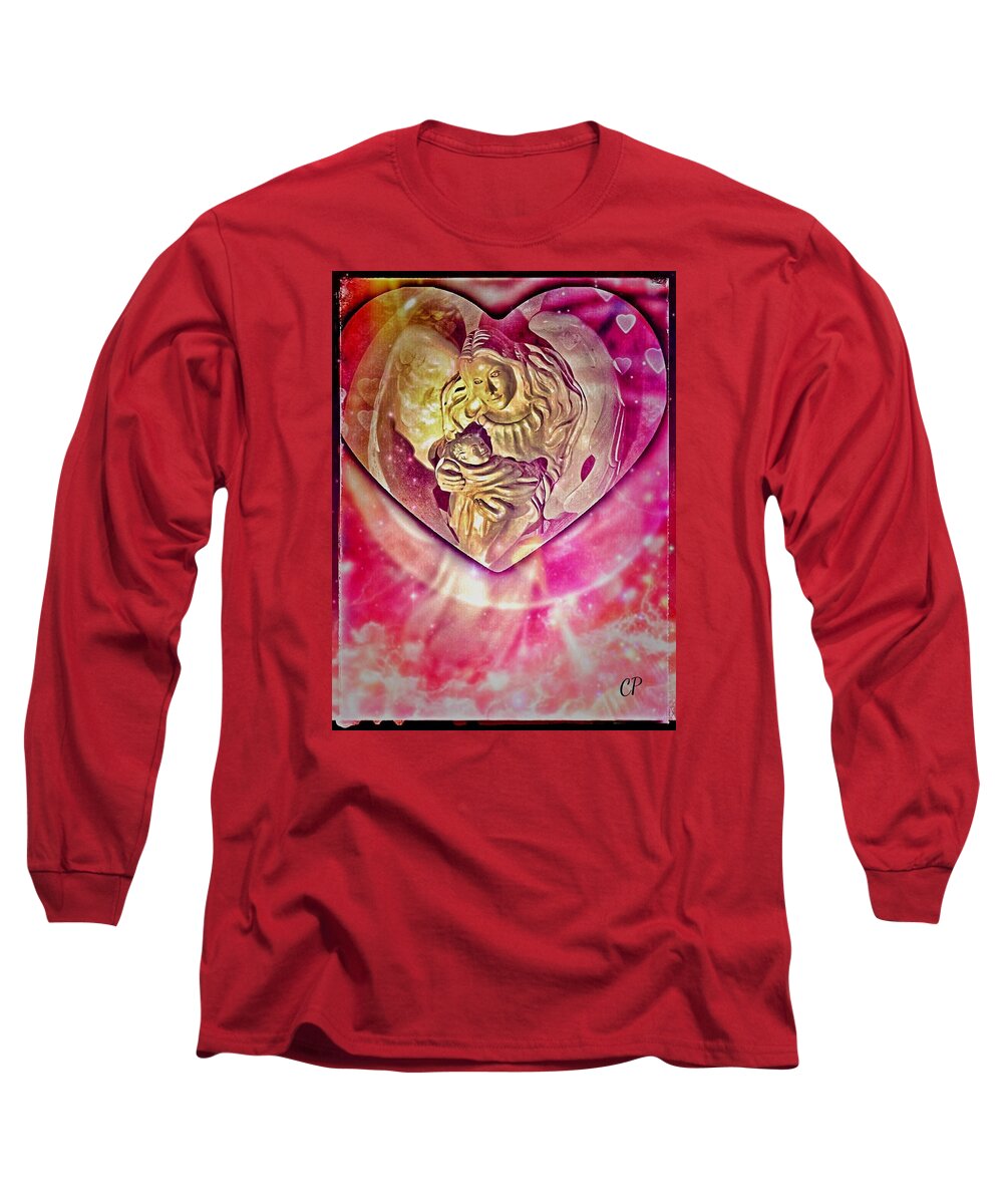 Angel Long Sleeve T-Shirt featuring the photograph Love by Christine Paris